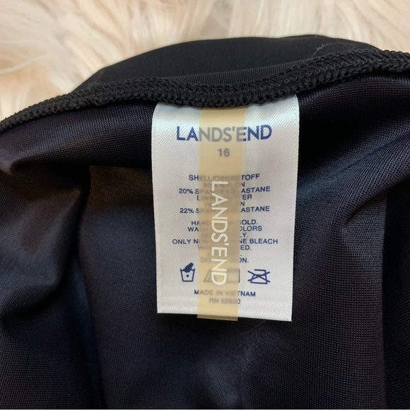 Lands End Tummy Control Mini Swim Skort - Sz 16 - Picture 8 of 11